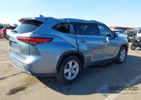 2020 Toyota Highlander Le из США, поврежденный, VIN 5TDZZRAH4LS013745